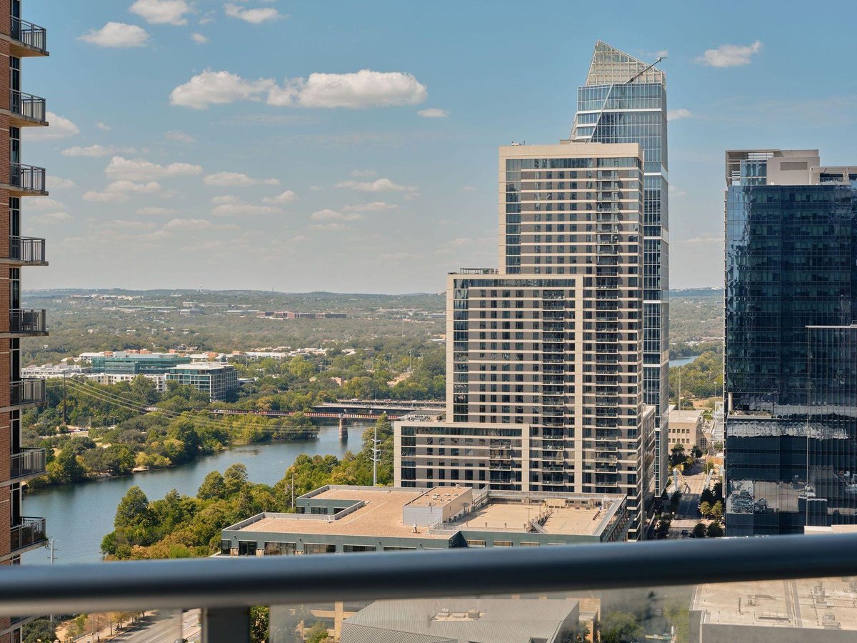 View 200 Congress Ave Unit #23C in Austonian Condo Community 200 Congress Ave Unit #23C - front exterior - Luxury home in Austonian Condo Community, Austin, TX