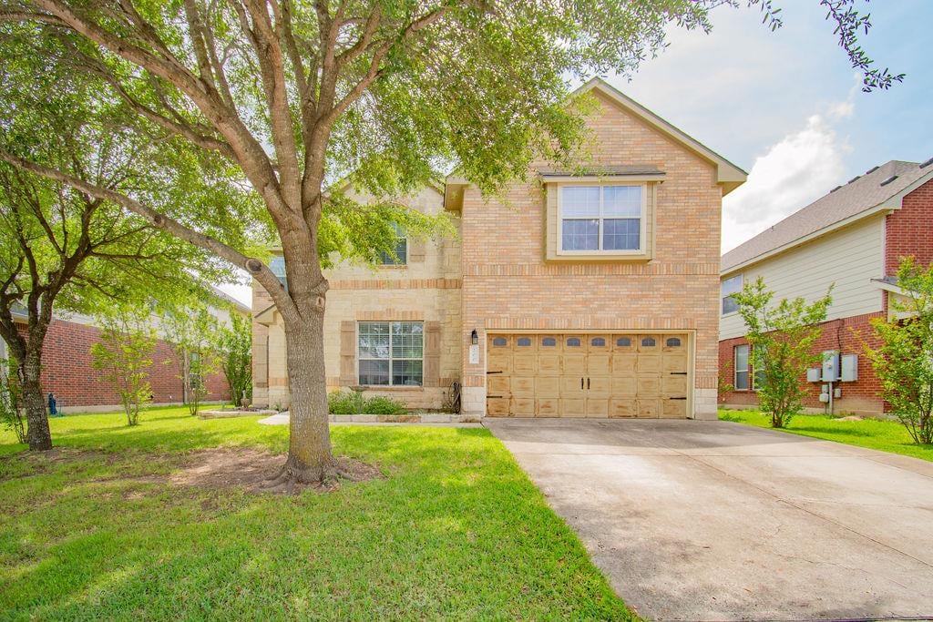 View 200 Floating Leaf Dr in Creek Bend Sec 04 200 Floating Leaf Dr - front exterior - Luxury home in Creek Bend Sec 04, Hutto, TX