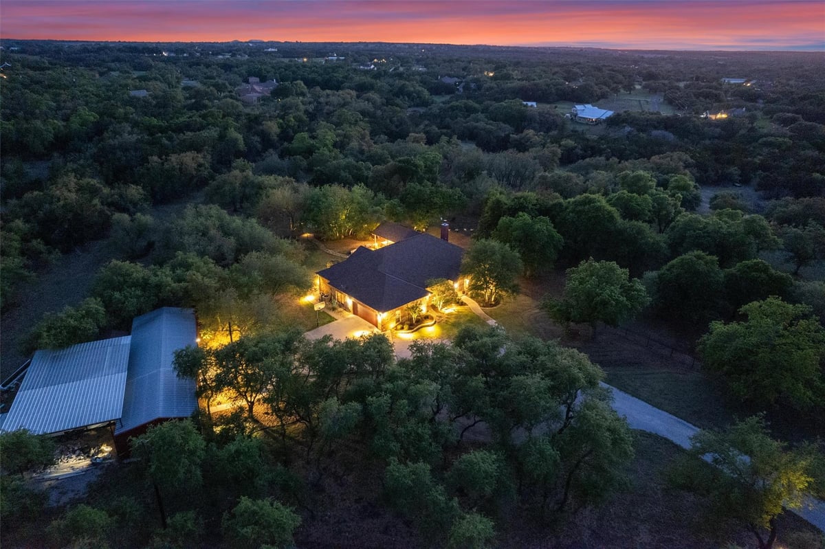 View 200 Little River Rd in Rebecca Burleson Surv Abs #52 200 Little River Rd - front exterior - Luxury home in Rebecca Burleson Surv Abs #52, Liberty Hill, TX