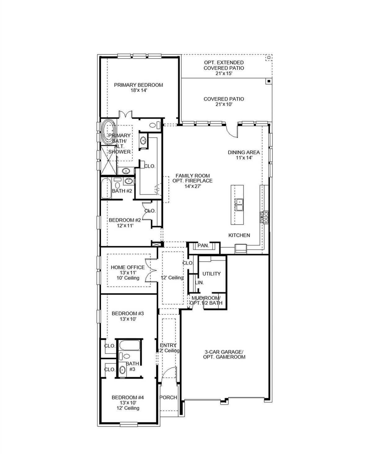 Living area at 200 Montecido Dr - 4 bed 3 bath home