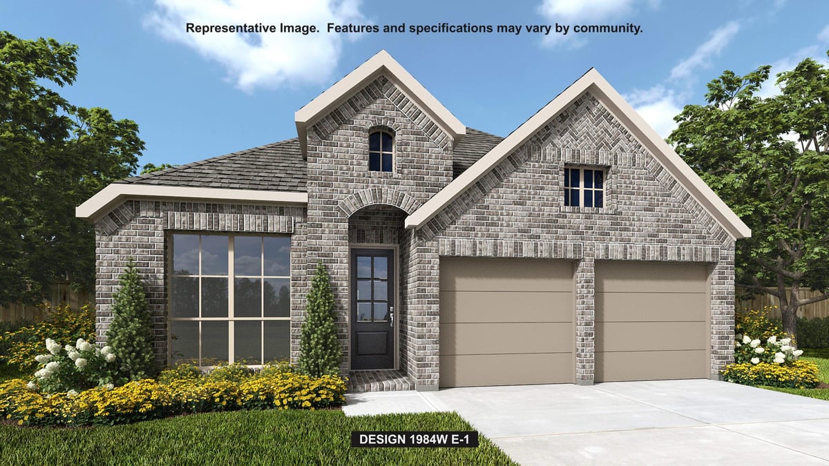 View 200 Ranch Hand TRL in Lariat 200 Ranch Hand TRL - front exterior - Luxury home in Lariat, Liberty Hill, TX