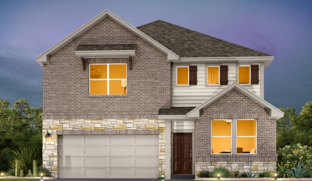 View 200 Willow Heights DR in Rolling Glen 200 Willow Heights DR - front exterior - Luxury home in Rolling Glen, Hutto, TX