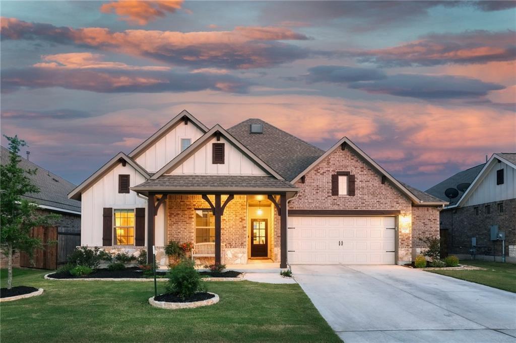 View 2000 Camay ST in Carneros Ranch Sec 4 2000 Camay ST - front exterior - Luxury home in Carneros Ranch Sec 4, Leander, TX