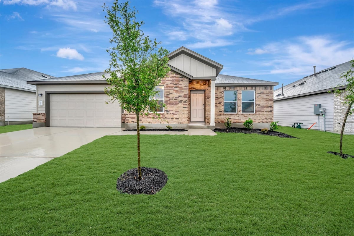 View 20000 Schatz Way in Carillon 20000 Schatz Way - front exterior - Luxury home in Carillon, Manor, TX