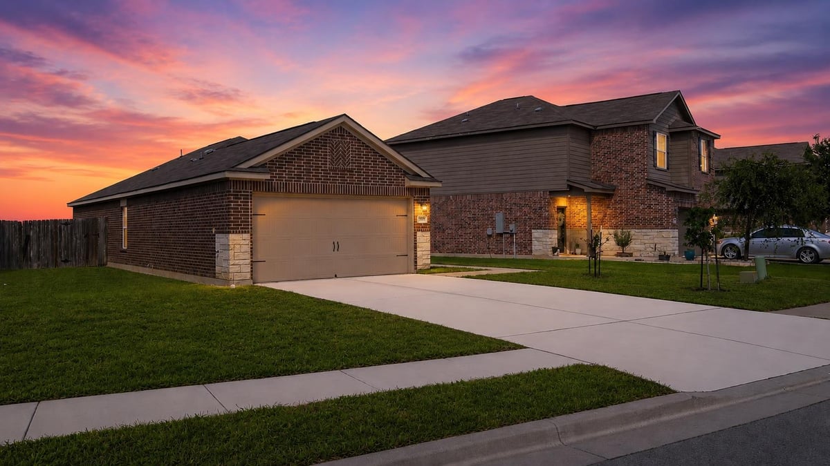 20004 Woodrow Wilson ST - front exterior - Luxury home in Presidential Heights Ph 5, Manor, TX