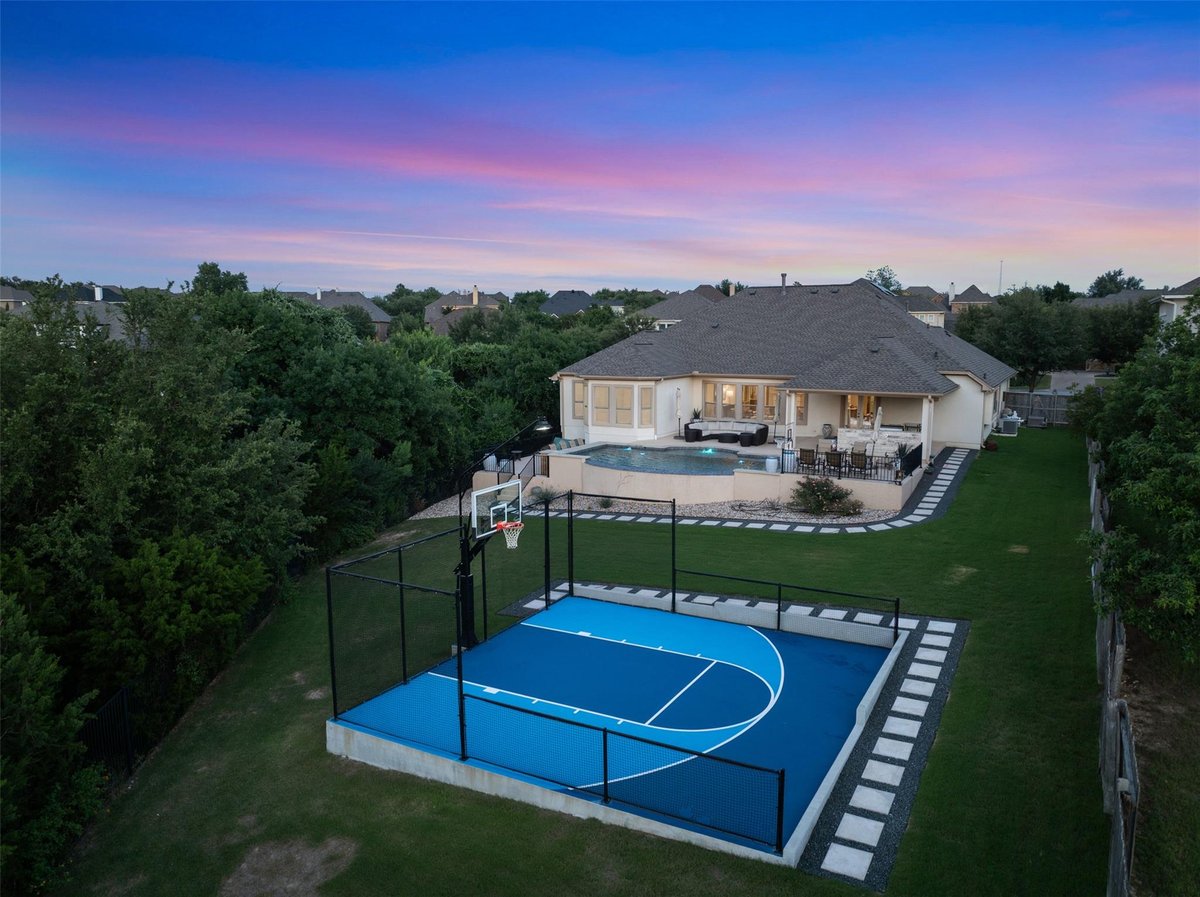 View 2001 Long Bow DR in Fairways At Crystal Falls 2001 Long Bow DR - front exterior - Luxury home in Fairways At Crystal Falls, Leander, TX