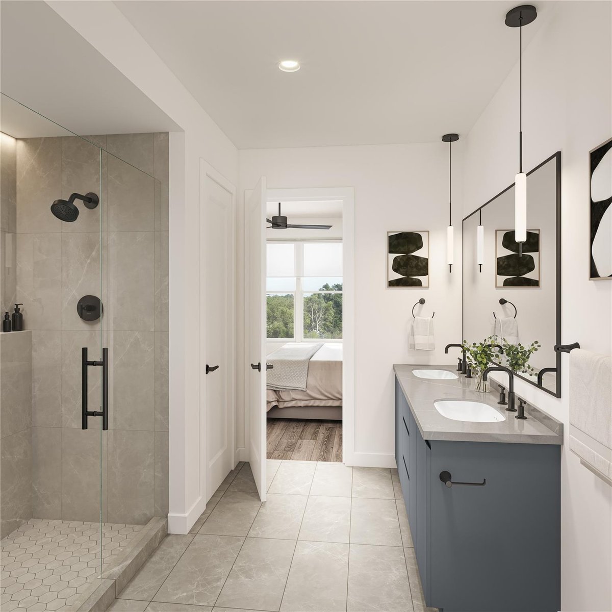 Bathroom at 2001 W Anderson Ln  #110 - 1 bed 1 bath home