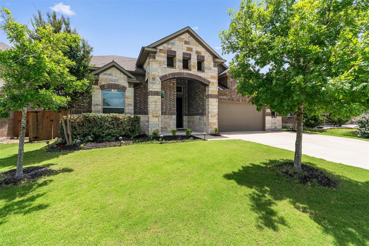 View 20016 Abigail WAY in Avalon 20016 Abigail WAY - front exterior - Luxury home in Avalon, Pflugerville, TX