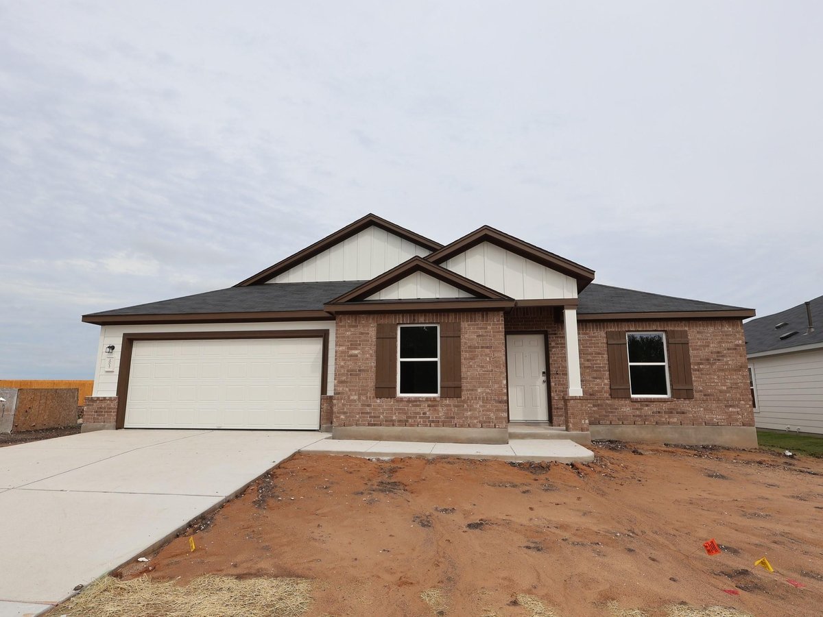 View 20017 Cornyn LN in Carillon 20017 Cornyn LN - front exterior - Luxury home in Carillon, Manor, TX