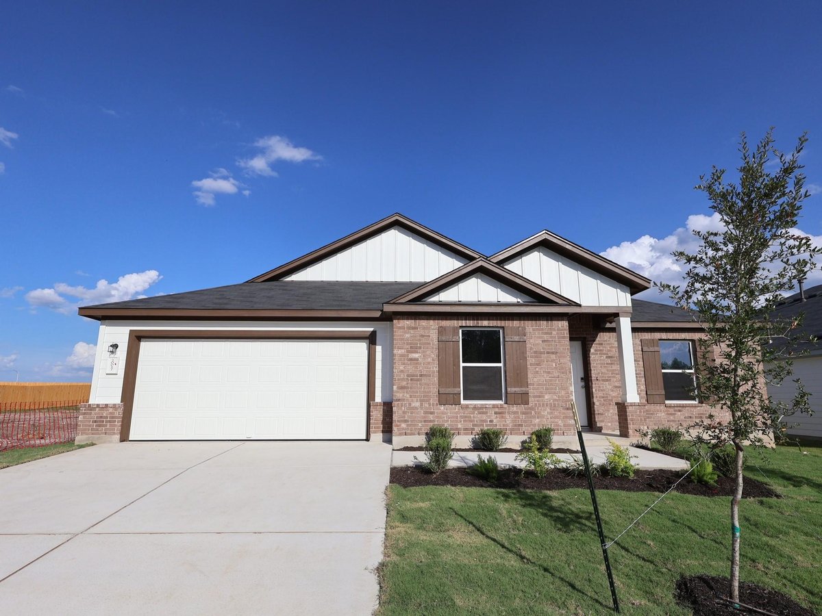 View 20017 Cornyn LN in Carillon 20017 Cornyn LN - front exterior - Luxury home in Carillon, Manor, TX