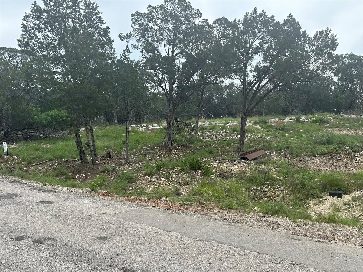 View 20027 Continental Dr in Highland Lake Estates Sec 06 20027 Continental Dr - front exterior - Luxury lot in Highland Lake Estates Sec 06, Lago Vista, TX