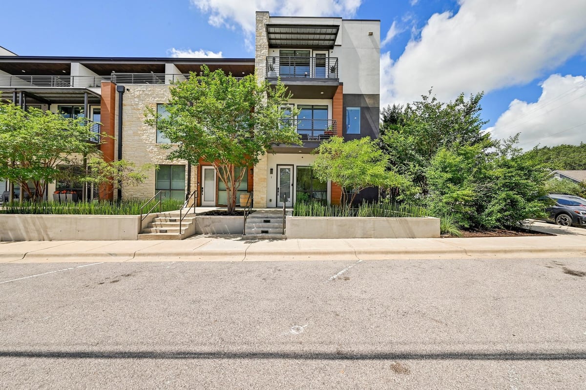 View 2003 Wilson ST Unit #1 in J Bouldin Residences 2003 Wilson ST Unit #1 - front exterior - Luxury home in J Bouldin Residences, Austin, TX