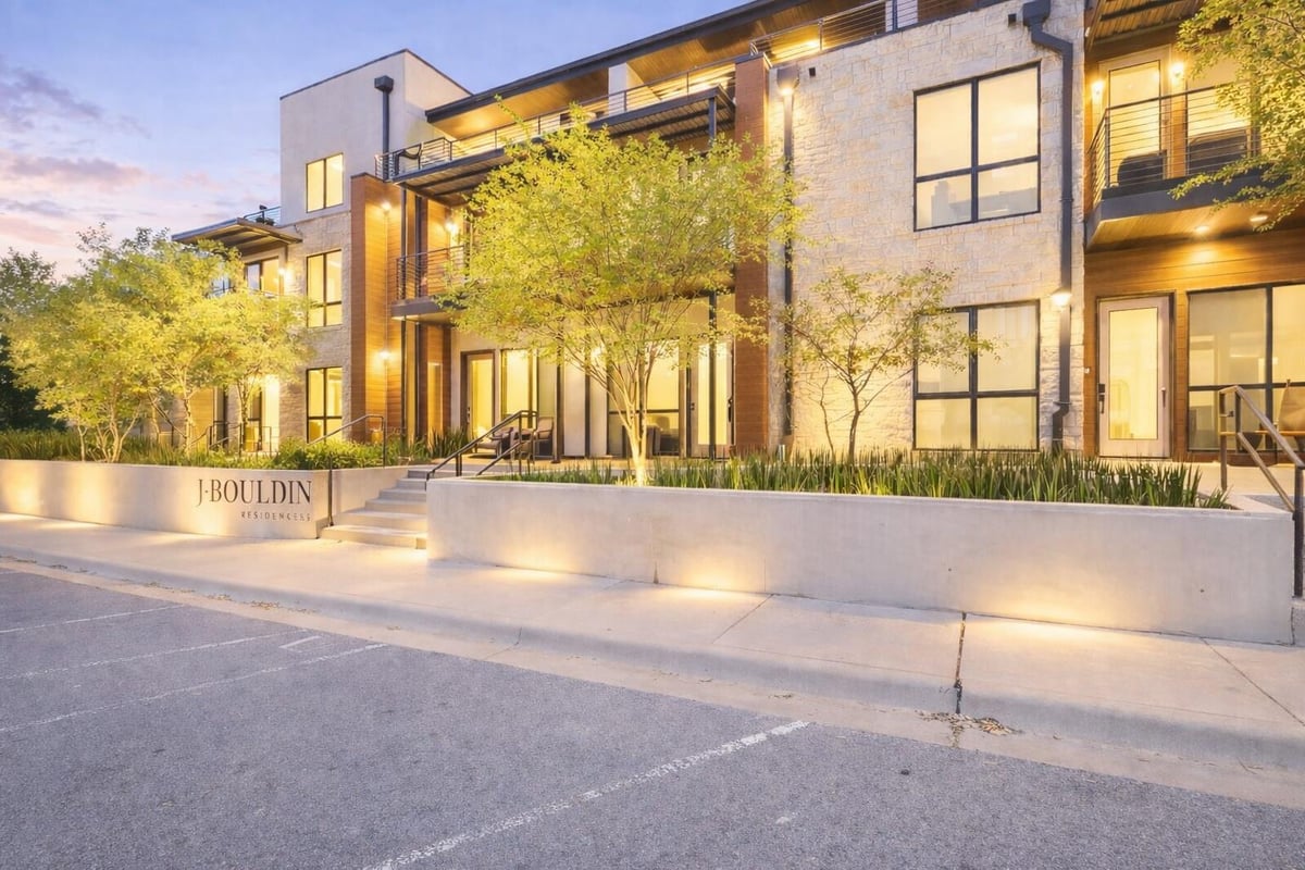 View 2003 Wilson St Unit #3 in J Bouldin Residences 2003 Wilson St Unit #3 - front exterior - Luxury home in J Bouldin Residences, Austin, TX