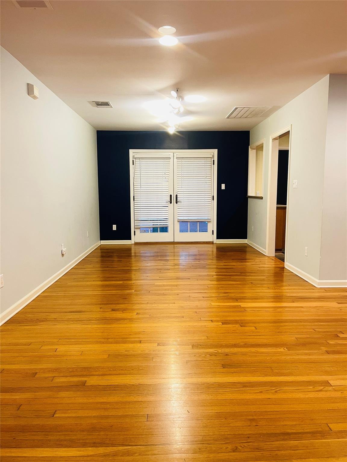 Living area at 2003  Woodmont Ave - 3 bed 2 bath home