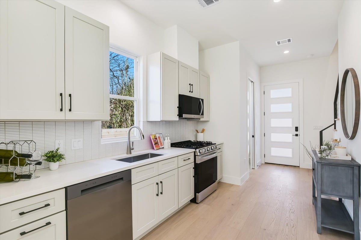 Kitchen at 2006 Sl Davis Ave Unit #3 - 2 bed 2 bath home