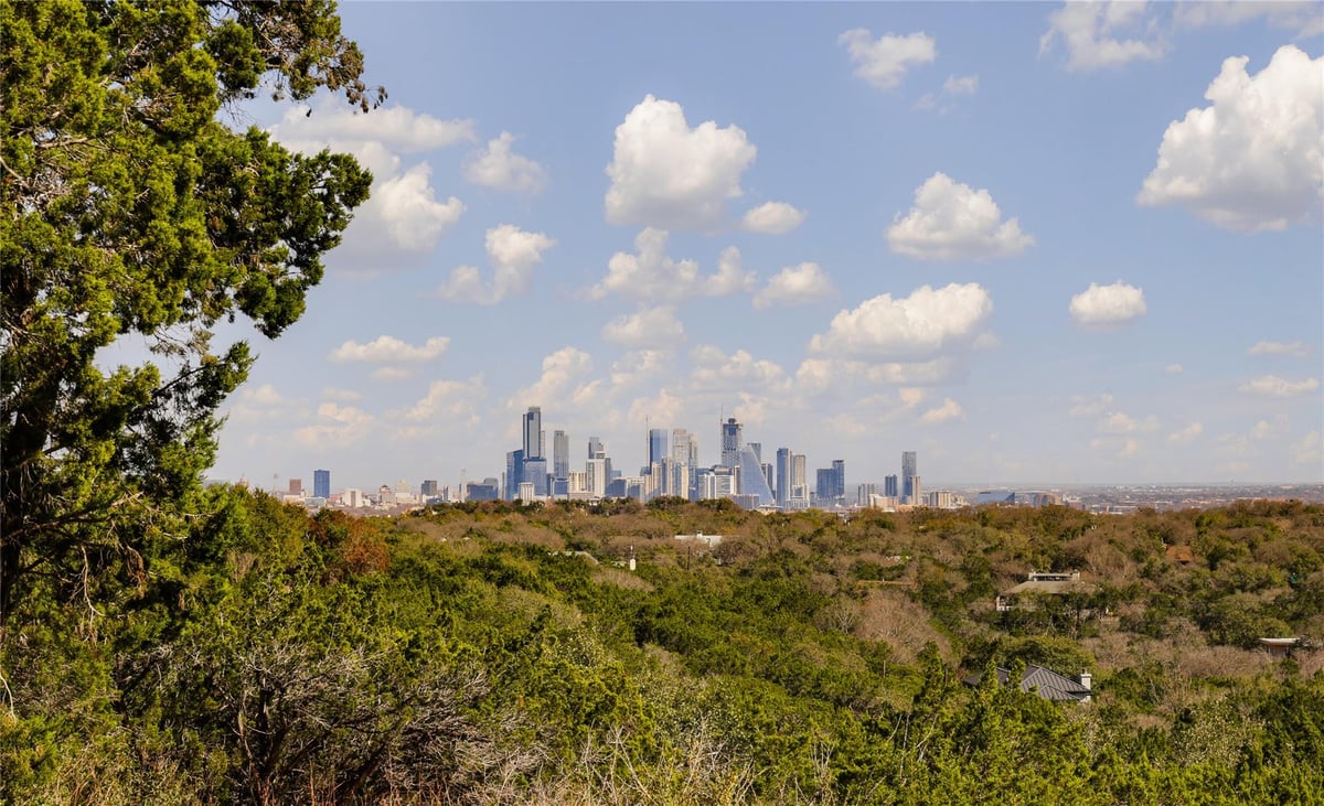 View 201 Buckeye Trl in Overlook At West Lake Second A 201 Buckeye Trl - view with Austin skyline view - Luxury lot in Overlook At West Lake Second A, West Lake Hills, TX