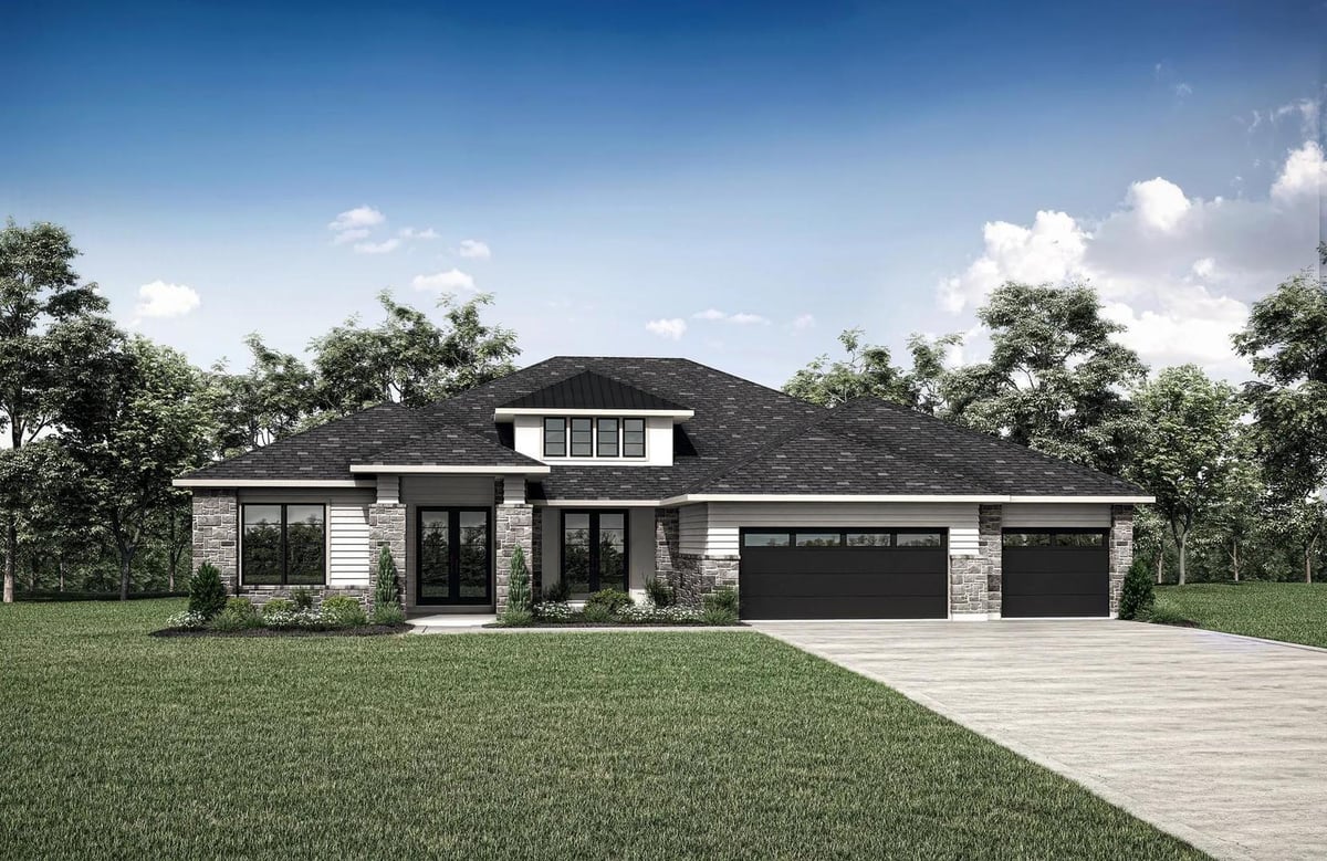 View 201 Clancy Dr in Lariat - 80' 201 Clancy Dr - front exterior - Luxury home in Lariat - 80', Liberty Hill, TX