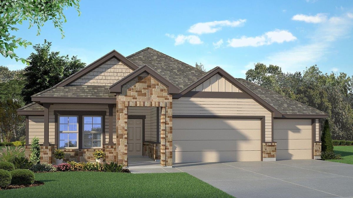 View 201 Dora DR in Turnbo Ranch 201 Dora DR - front exterior - Luxury home in Turnbo Ranch, Killeen, TX