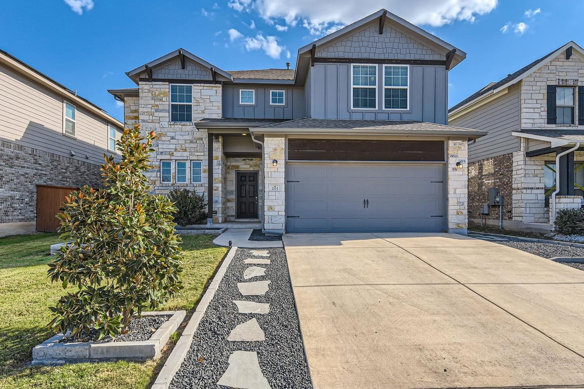 View 201 Double Mountain RD in Santa Rita Ranch South Sec 5A 201 Double Mountain RD - property photo 1 - Luxury home in Santa Rita Ranch South Sec 5A, Liberty Hill, TX
