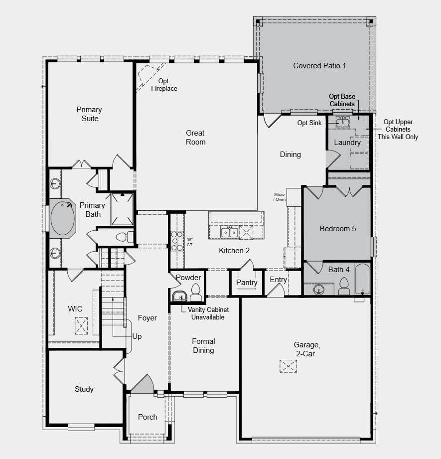Living area at 201 Las Posas Dr - 5 bed 4 bath home