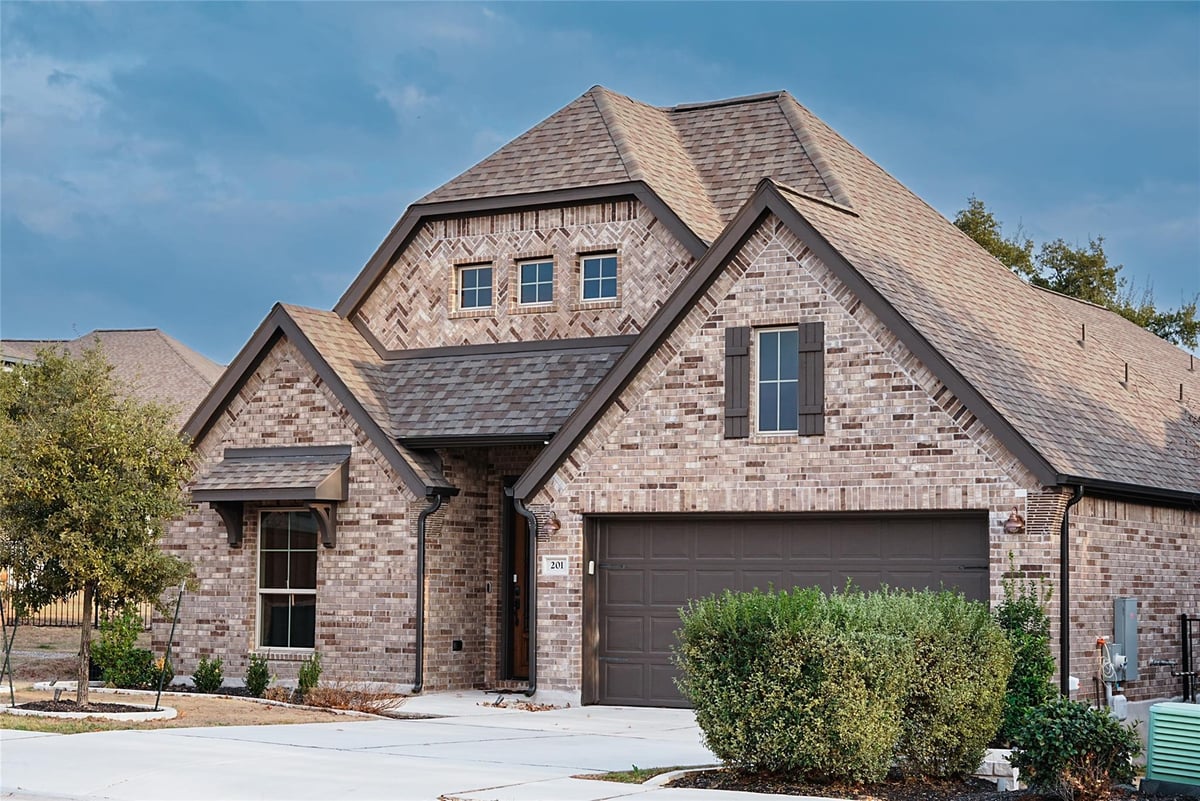 View 201 Pisa LN in Rancho Sienna 201 Pisa LN - front exterior - Luxury home in Rancho Sienna, Georgetown, TX