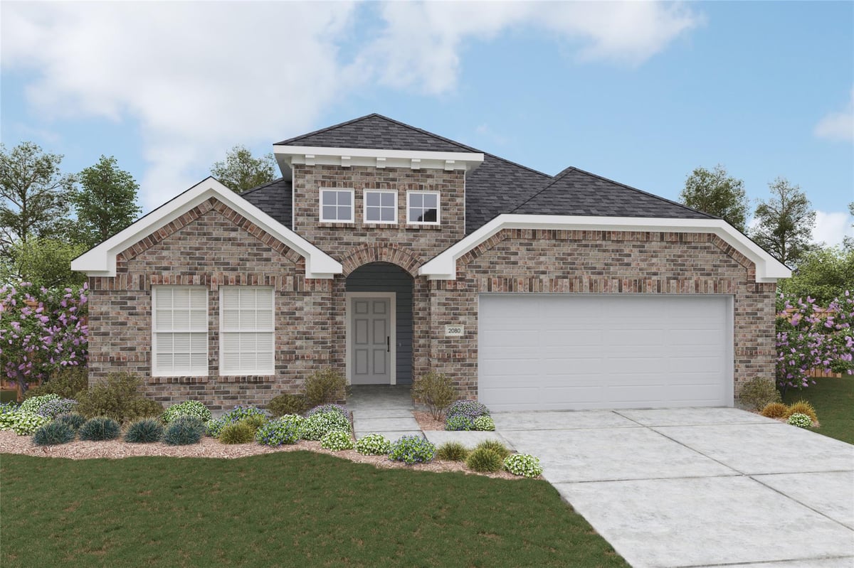 View 201 Red Wolf DR in Hunters Glen 201 Red Wolf DR - front exterior - Luxury home in Hunters Glen, Jarrell, TX