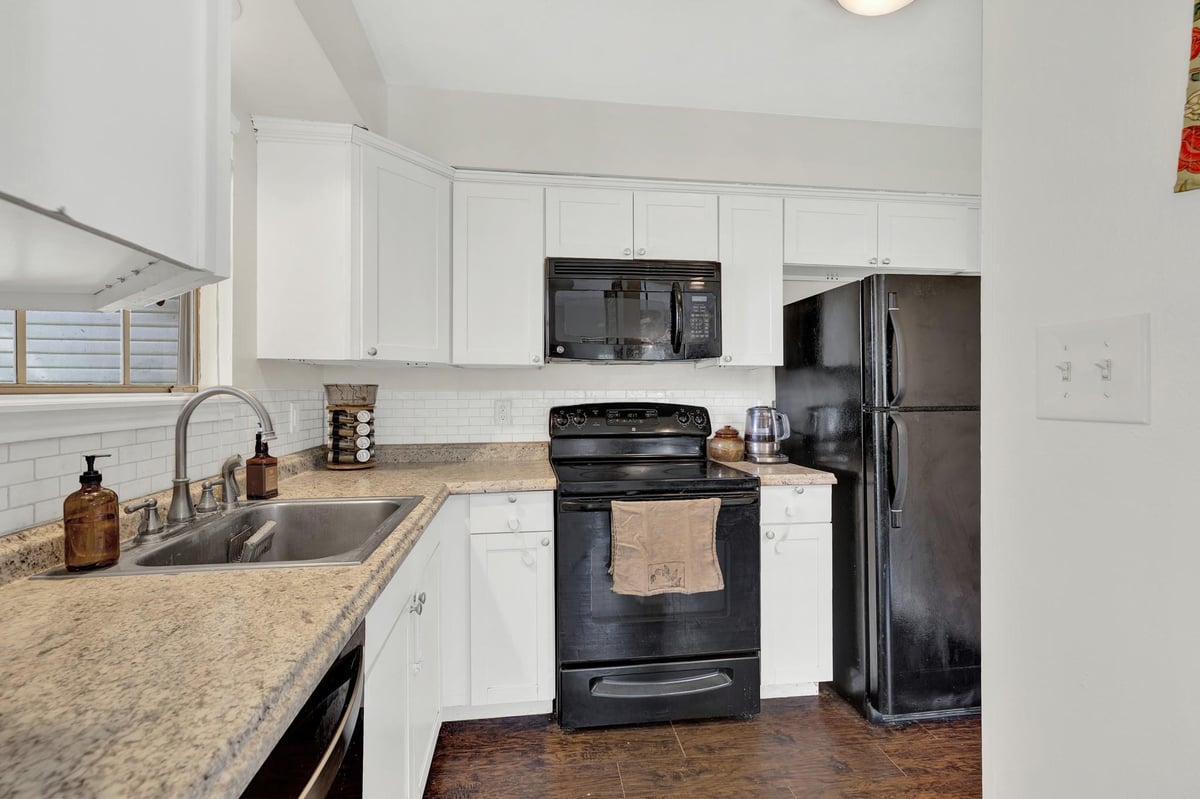 Kitchen at 201 Ridgewood Dr - 2 bed 2 bath home
