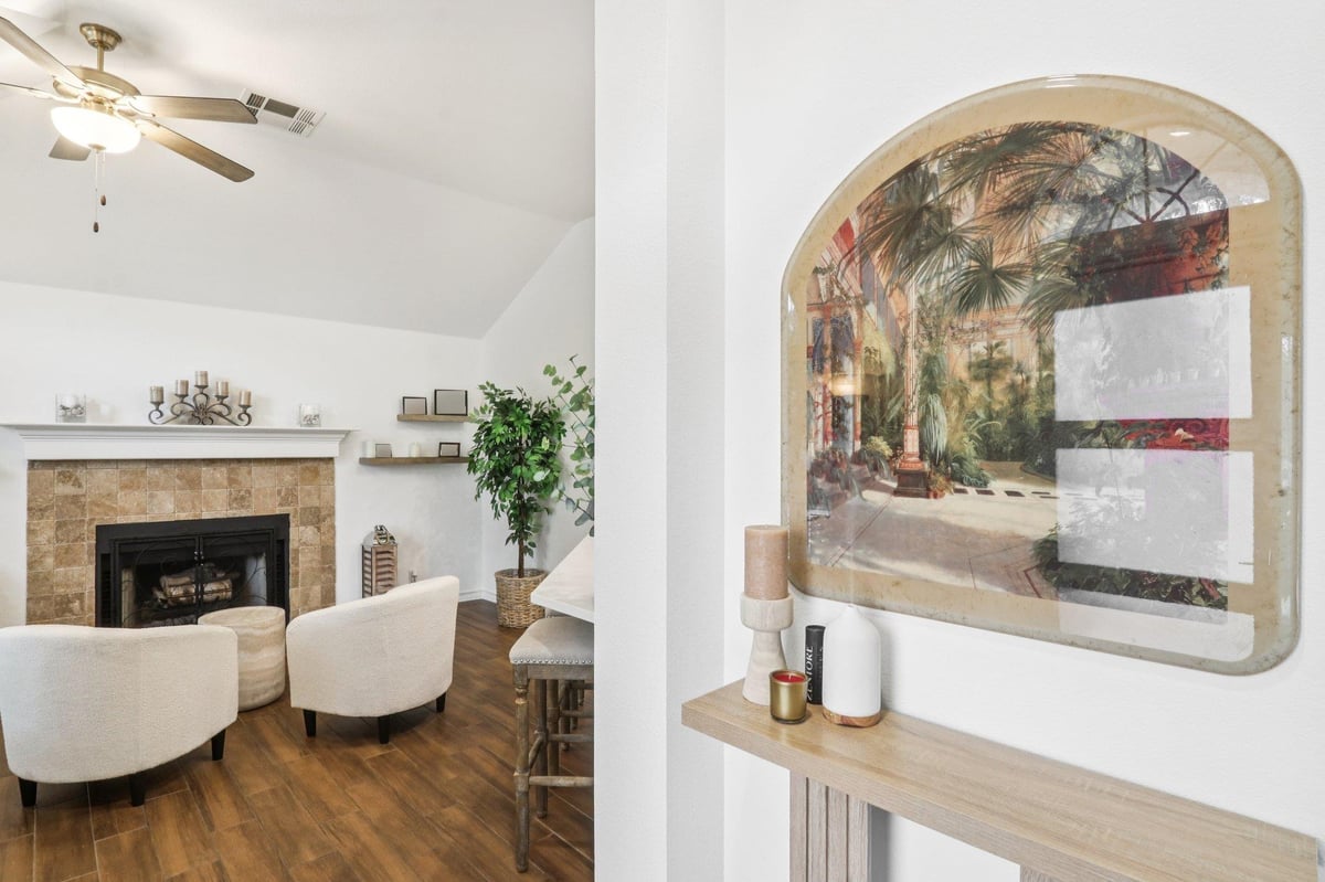 Primary bedroom at 201 Sailmaster St - 3 bed 2 bath home