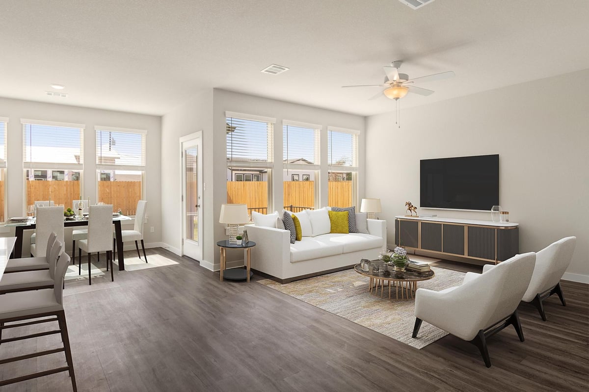 Living area at 20105 Park Strip St Unit #A - B - Lago Vista Civic Center Add, Lago Vista, TX