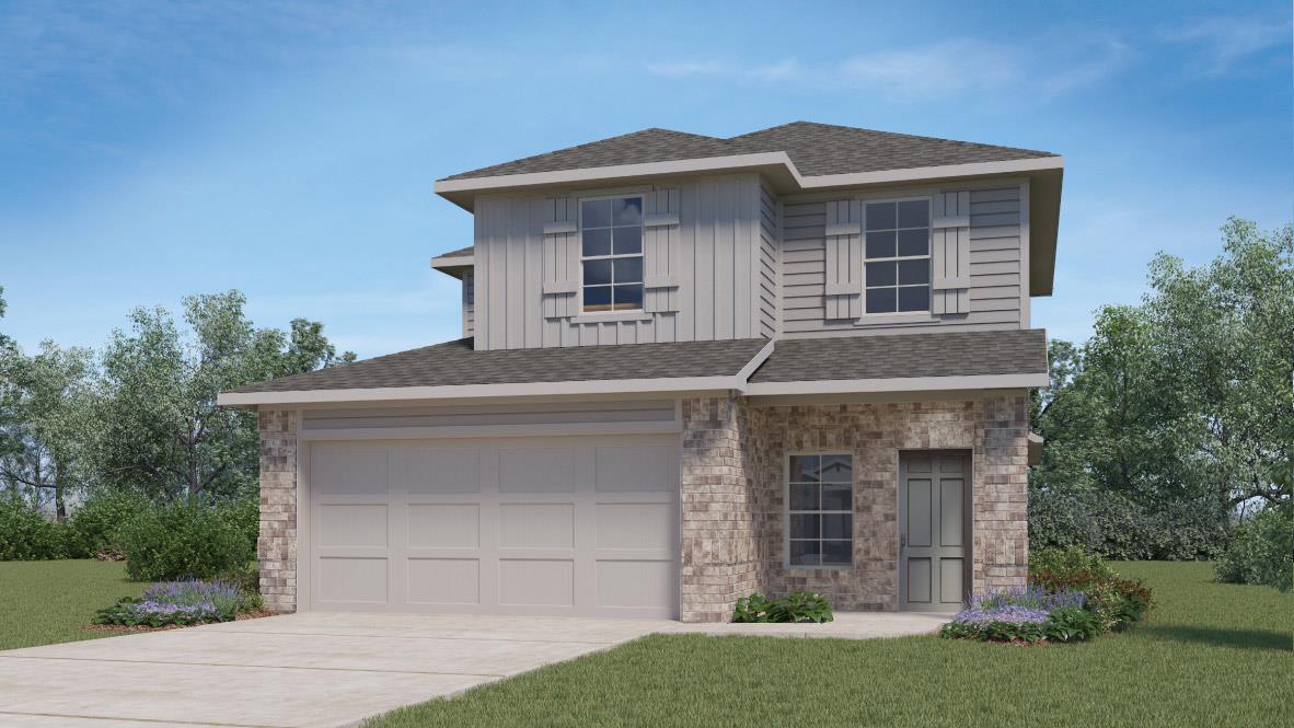 20108 Heinrich LN - front exterior - Luxury home in CARILLON, Manor, TX