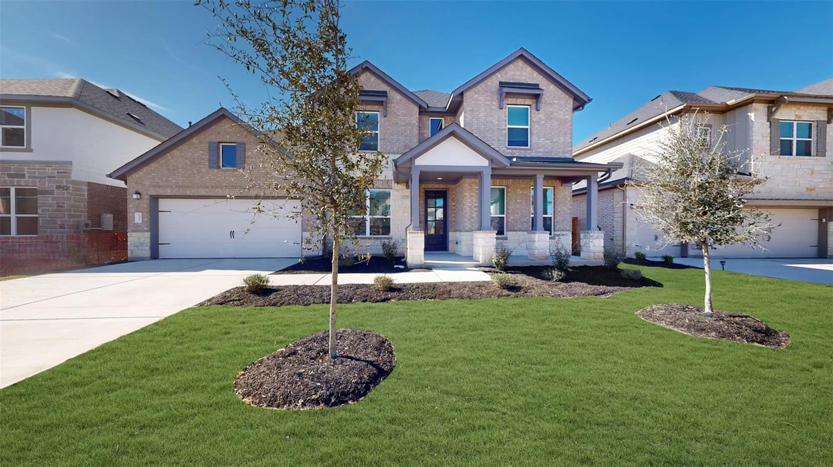 View 2013 Billings Way in Barksdale 2013 Billings Way - front exterior - Luxury home in Barksdale, Leander, TX