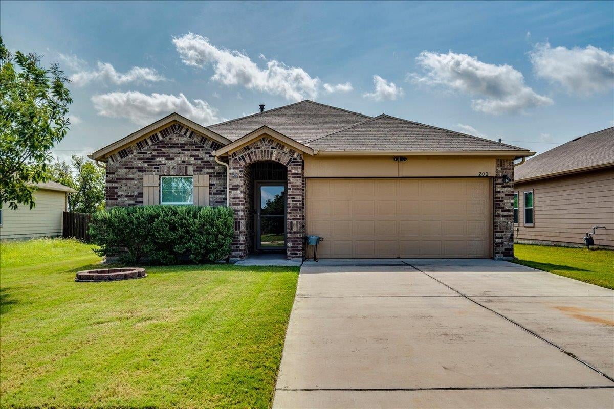 View 202 Hess DR in Creekside Village 202 Hess DR - front exterior - Luxury home in Creekside Village, Kyle, TX