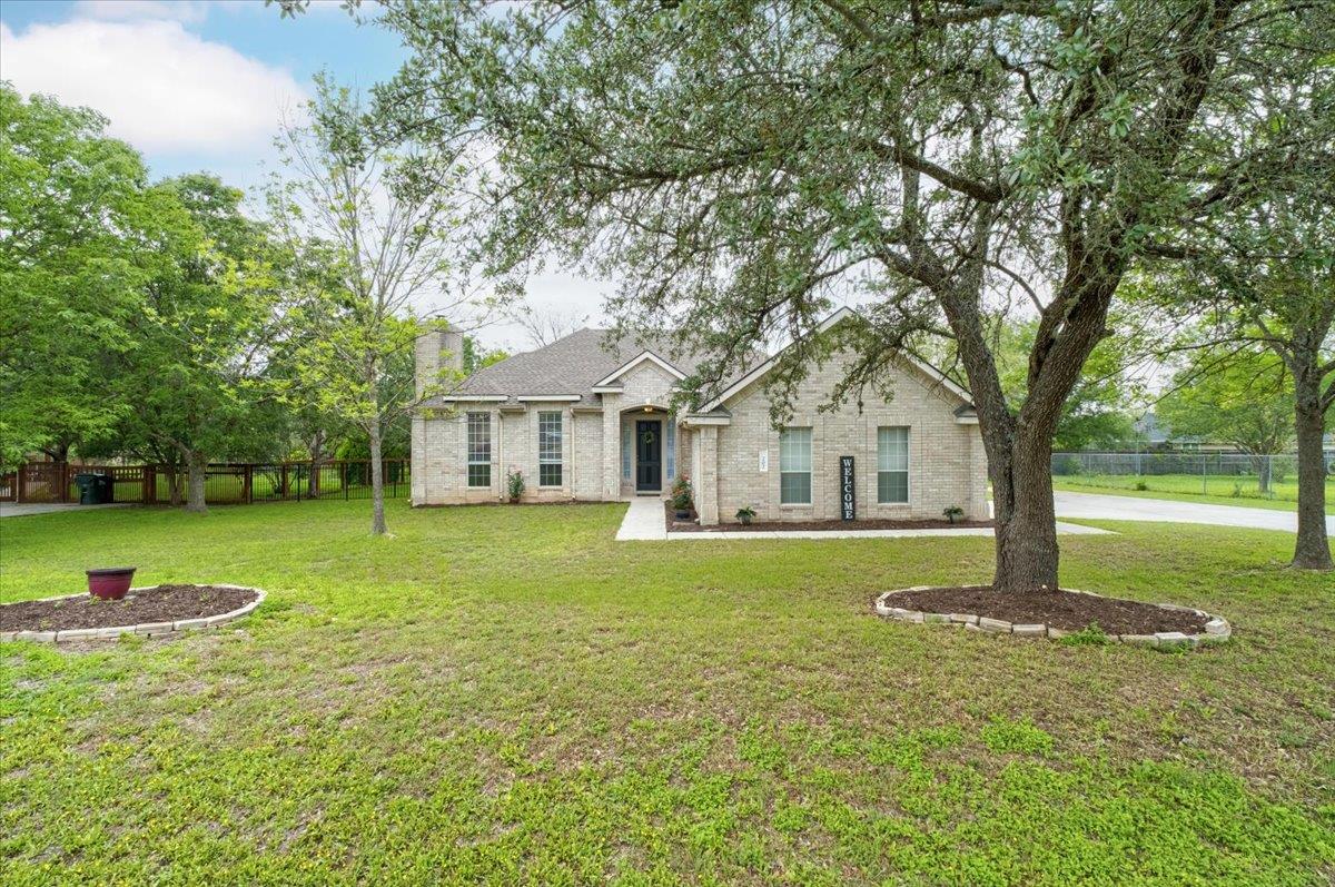 View 202 Meadow Woods Dr in Meadow Woods Sec 1 202 Meadow Woods Dr - front exterior - Luxury home in Meadow Woods Sec 1, Kyle, TX