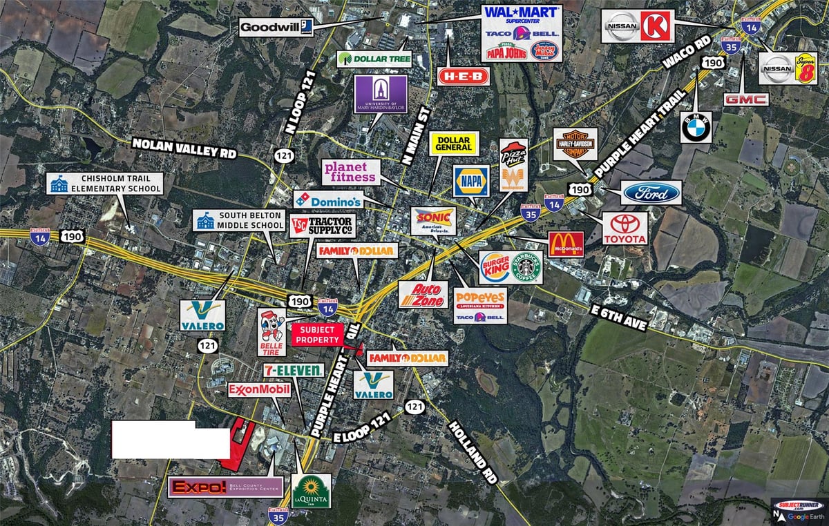View 2020 S Hwy Blvd in M F Connell 2020 S Hwy Blvd - front exterior - Luxury home in M F Connell, Belton, TX