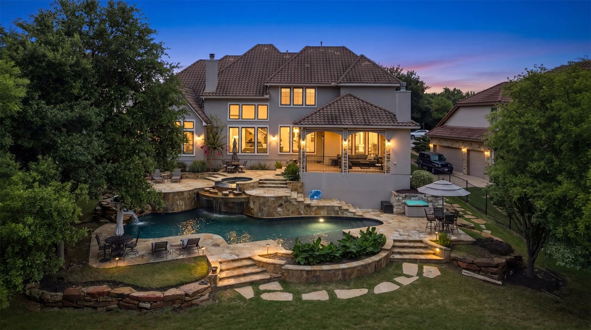 View 2020 University Club DR in Steiner Ranch Ph 01 Sec 10C 2020 University Club DR - front exterior - Luxury home in Steiner Ranch Ph 01 Sec 10C, Austin, TX