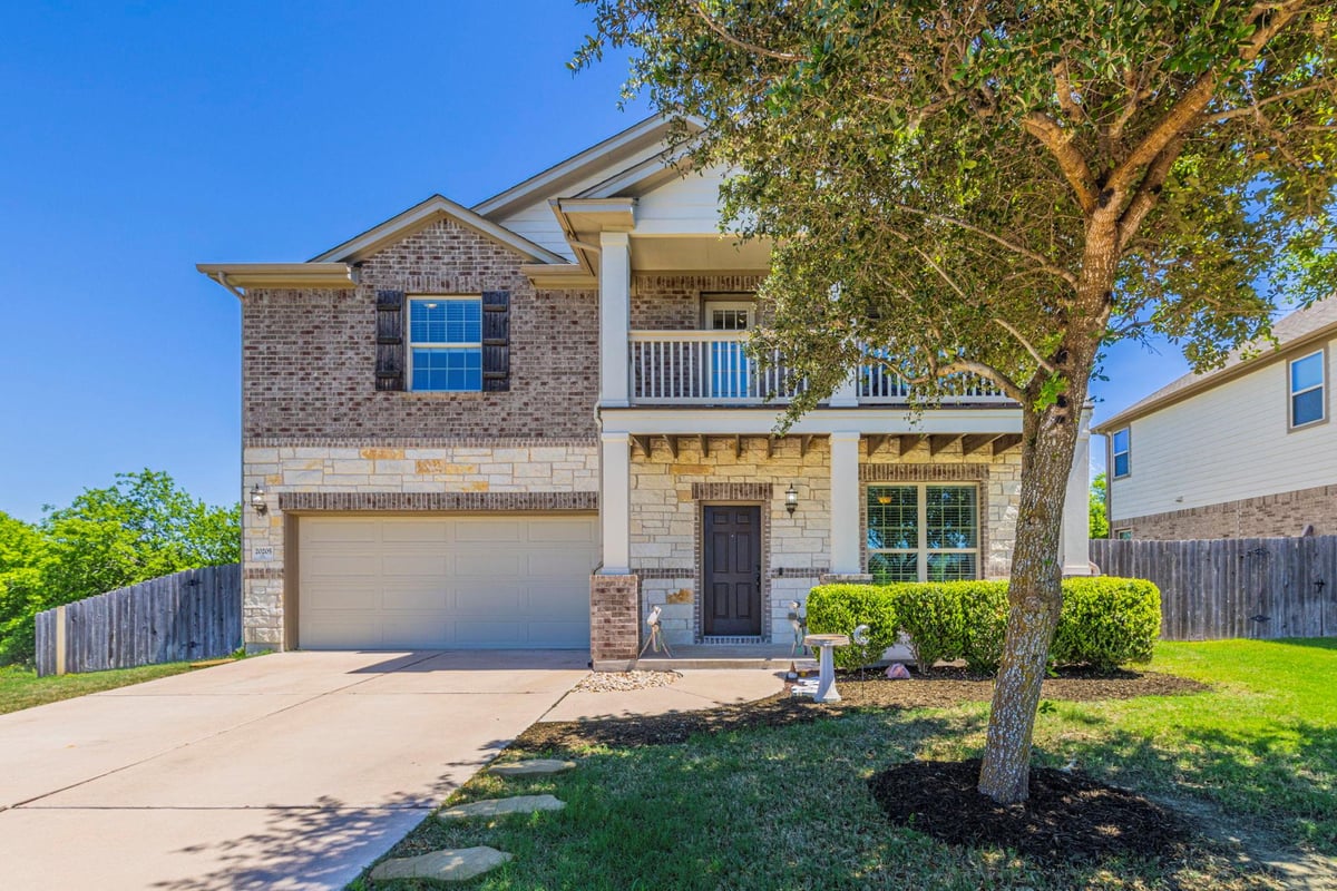 View 20205 Navarre TER in Penley Park Ph 1 20205 Navarre TER - front exterior - Luxury home in Penley Park Ph 1, Pflugerville, TX