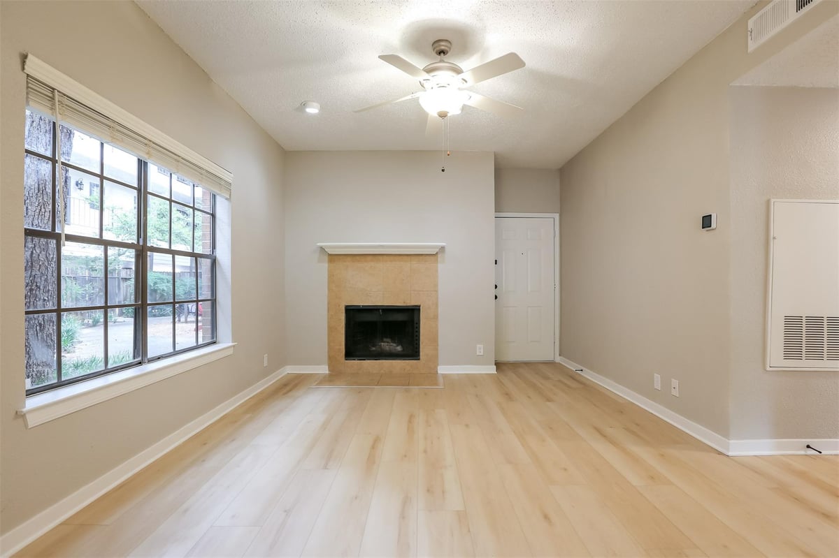 Living area at 203 E 31st St Unit #104 - 2 bed 2 bath home