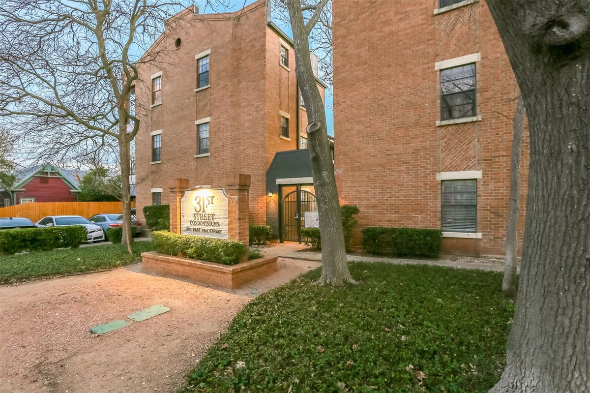 Kitchen at 203 E 31st St Unit #104 - 2 bed 2 bath home