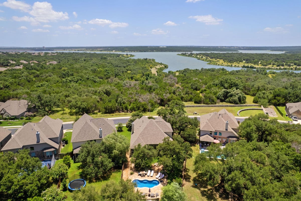 View 2036 Limestone Lake Dr in Lakeside Ph 1 2036 Limestone Lake Dr - property photo 1 - Luxury home in Lakeside Ph 1, Georgetown, TX