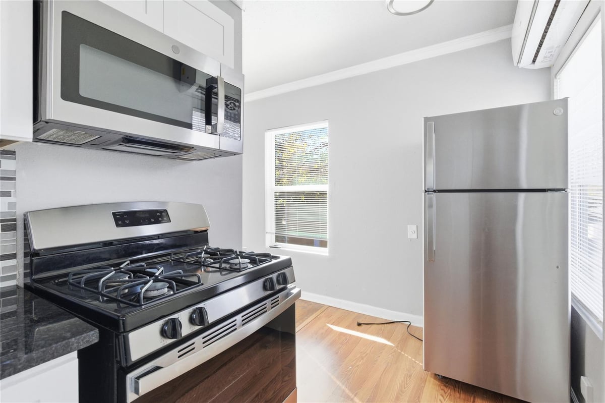 Kitchen at 204 E 30th St Unit #201 - 1 bed 1 bath home