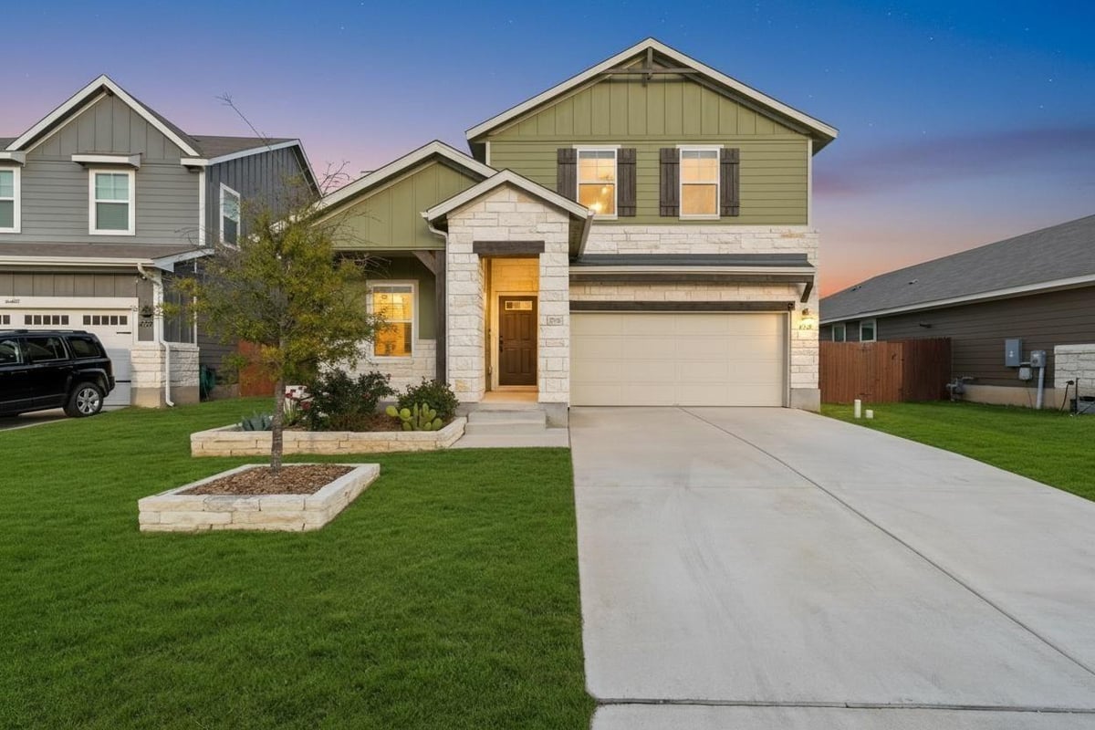 204 Jordan Valley DR - front exterior - Luxury home in Butler Farms, Liberty Hill, TX