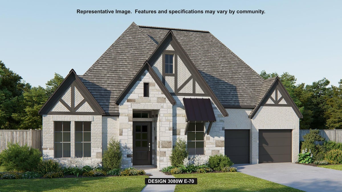 View 204 Leaning Rock Rdg in Parten 204 Leaning Rock Rdg - front exterior - Luxury home in Parten, Austin, TX