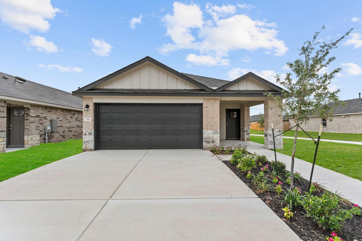 View 204 Raymondville Path in WHISPER SOUTH 204 Raymondville Path - front exterior - Luxury home in WHISPER SOUTH, San Marcos, TX