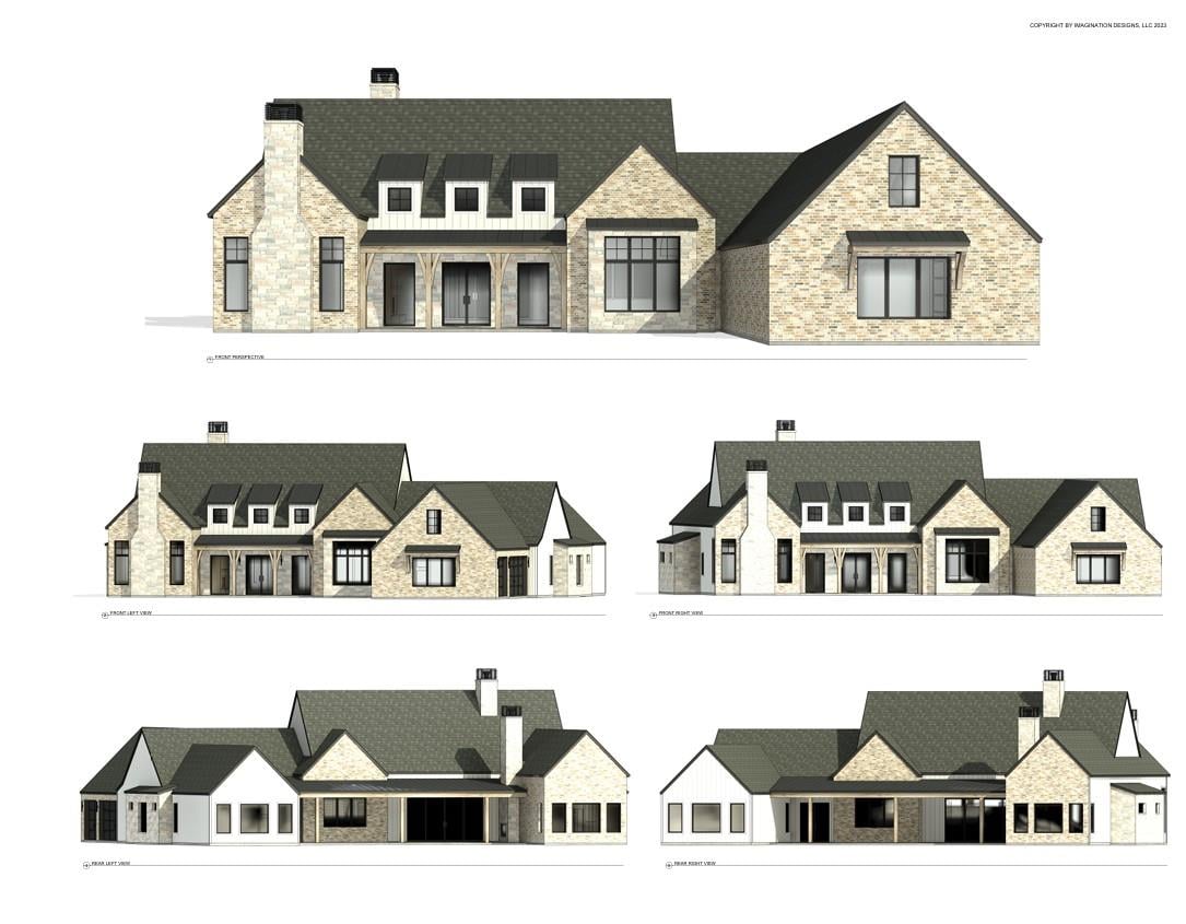 204 Rolling Oaks Dr - front exterior - Luxury home in Oak Hills Ests, Hockley, TX