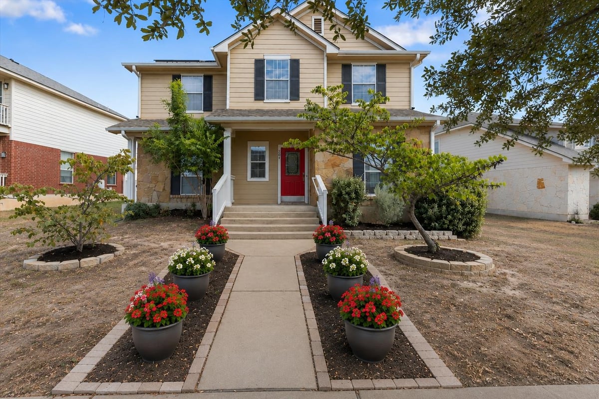 View 204 Yucca House DR in Highland Park Ph A Sec 2A 204 Yucca House DR - property photo 1 - Luxury home in Highland Park Ph A Sec 2A, Pflugerville, TX