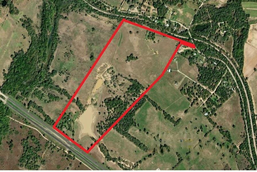 View 2041 Old McDade Rd in A86 NBHD0511) ELGIN RURAL 001 2041 Old McDade Rd - aerial view with 2041 Old McDade Rd in Elgin - Luxury lot in A86 NBHD0511) ELGIN RURAL 001, Elgin, TX