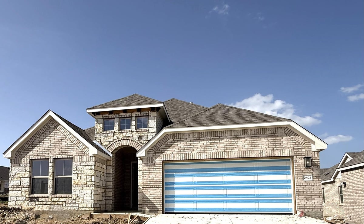 View 20424 Cassidy LN in Carillon 20424 Cassidy LN - front exterior - Luxury home in Carillon, Manor, TX