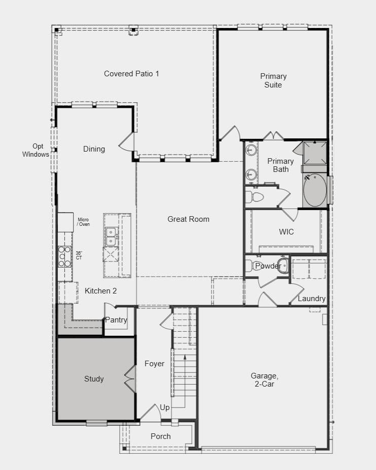 Living area at 205 Amber Oak Ln - 4 bed 3 bath home