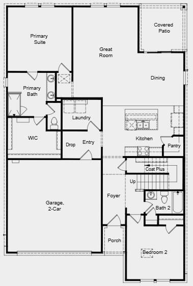 Living area at 205 Makinaw Rd - 5 bed 3 bath home