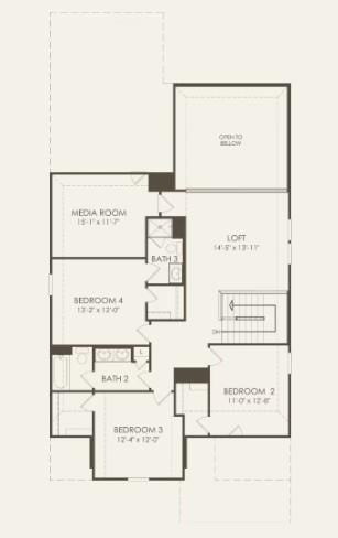 Primary bedroom at 205 Singing Dove Way - 4 bed 3 bath home